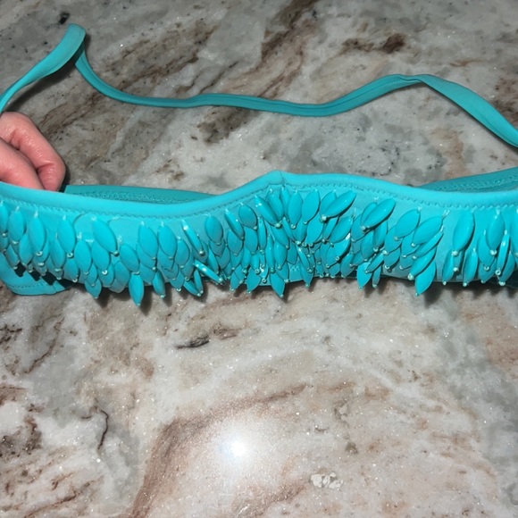 Teal bikini top - Picture 3 of 5